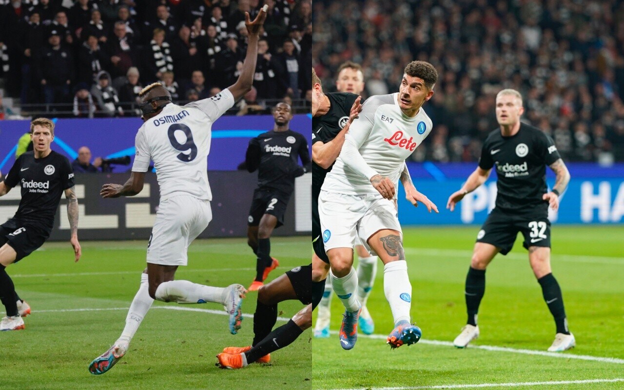 Osimhen è devastante: 2-0 del Napoli in casa dell'Eintracht