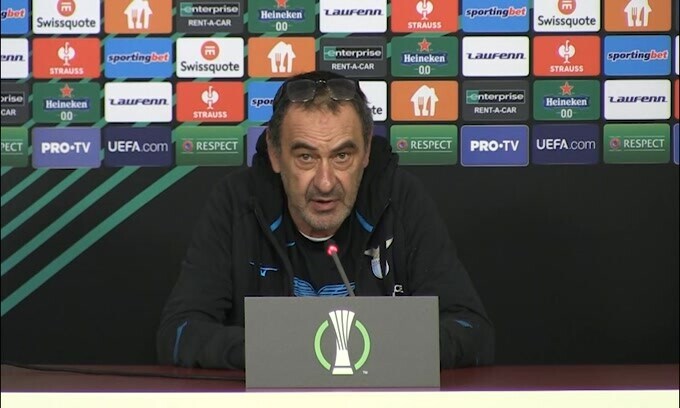 Sarri: "In questo momento non possiamo vincere la Conference"