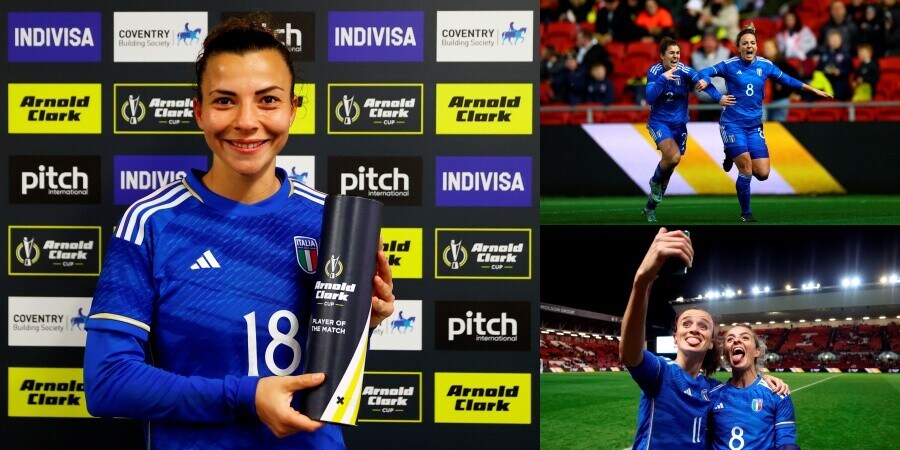 Juve Women, Caruso e Rosucci illuminano la Nazionale: le immagini della partita