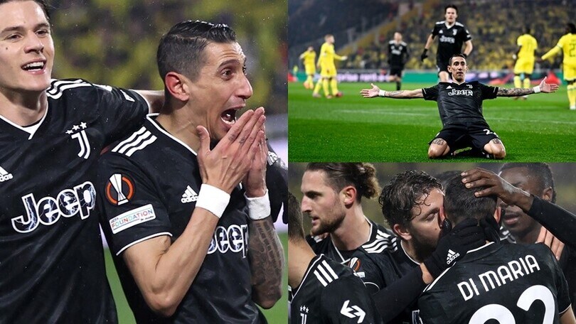 Di Maria, tripletta e spettacolo: Nantes ko, Juve agli ottavi di Europa League