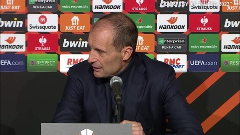 Allegri: "L'unica pecca è l'eliminazione dalla Champions"
