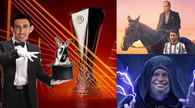 Juventus, Allegri contro il Friburgo in Europa League: la reazione dei social