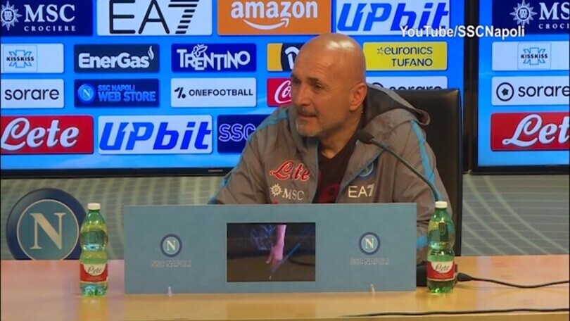 Spalletti: "Dall'euforia non deve iniziare la presunzione, che è la fine"