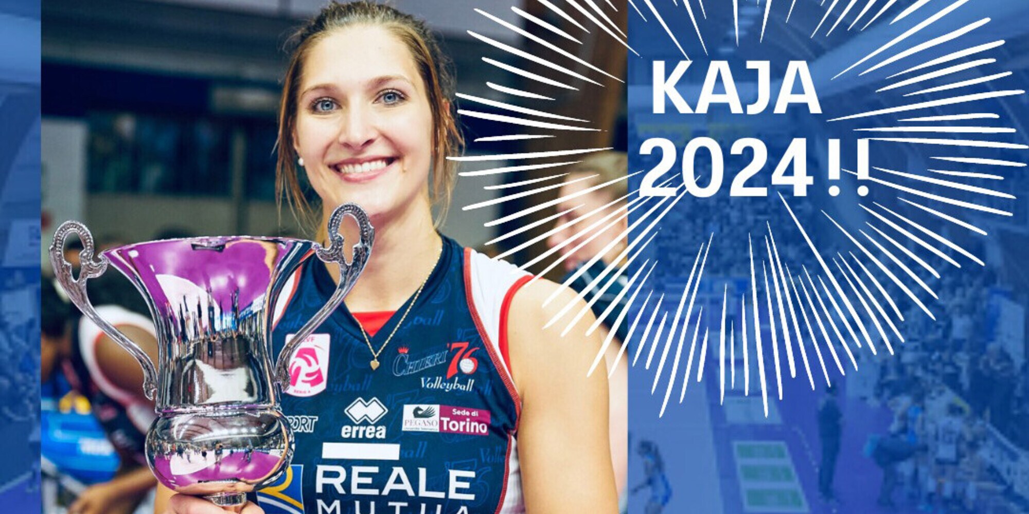Kaja Grobelna vestirà ancora il biancoblù