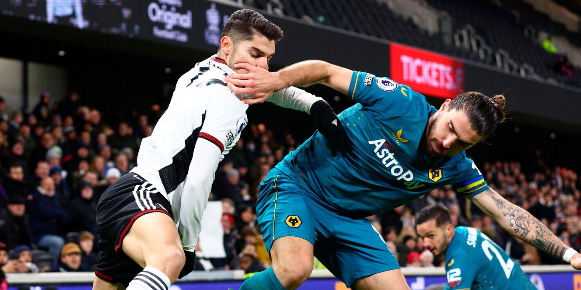 Premier League, il Wolverhampton frena il Fulham: 1-1