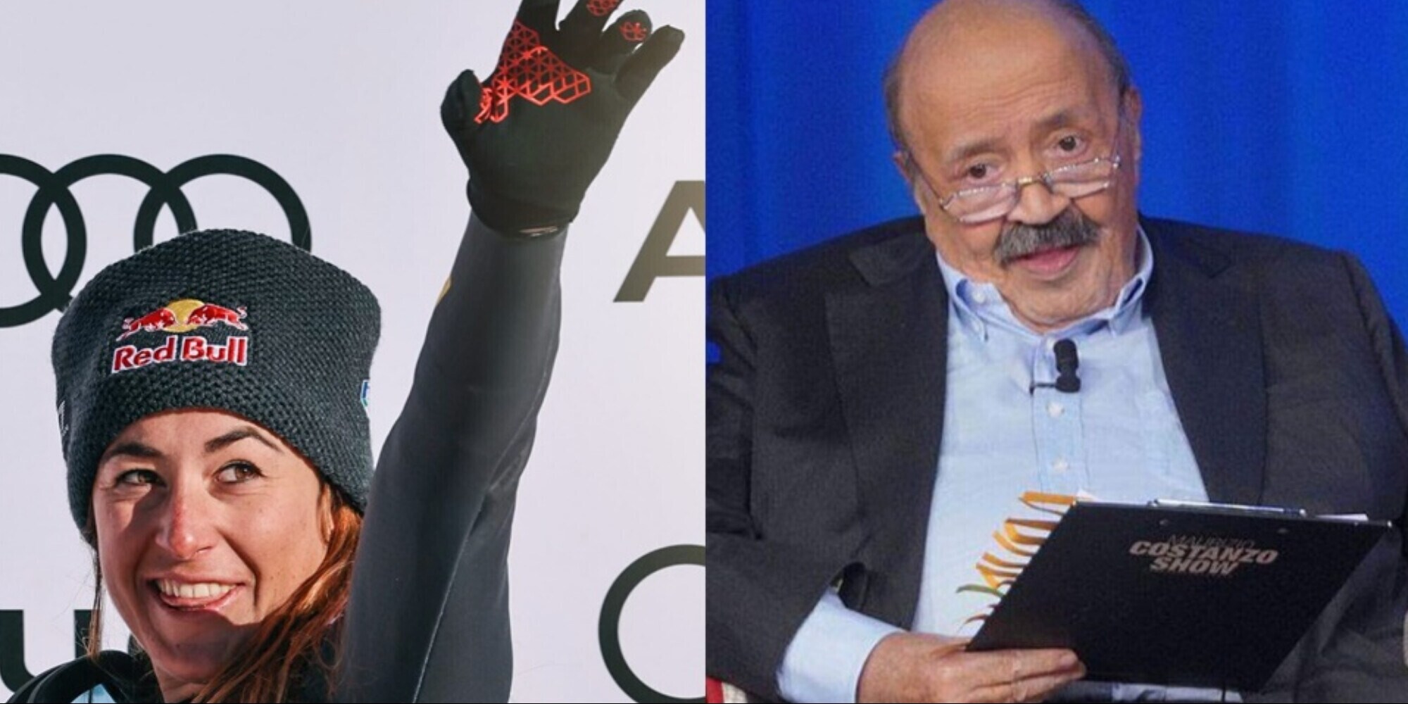 Sci, Sofia Goggia omaggia Maurizio Costanzo: "Discesa con i baffi"