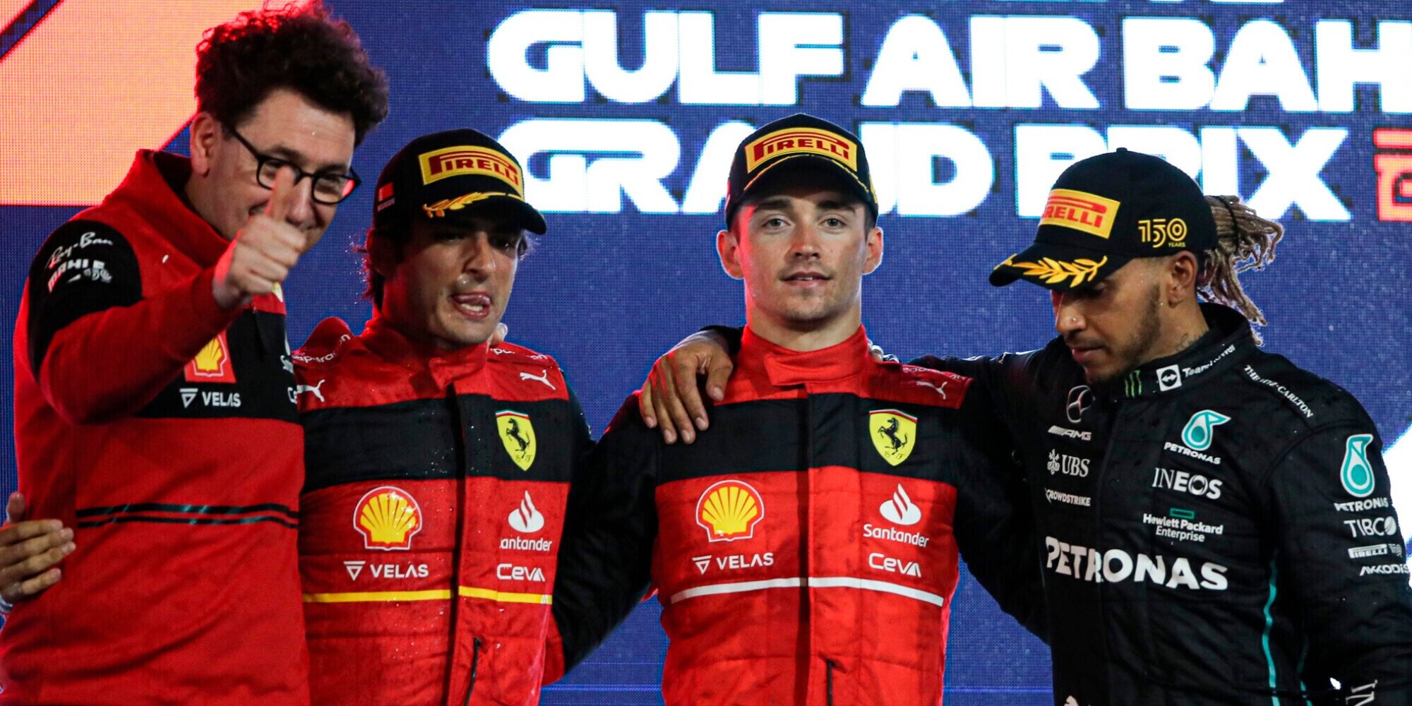 Ferrari la più vincente, Leclerc, Sainz e il tabù Rosberg: statistiche GP Bahrain