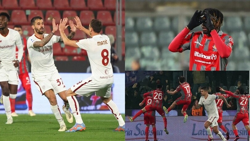 Spinazzola non basta alla Roma, Tsadjout e Ciofani lanciano la Cremonese