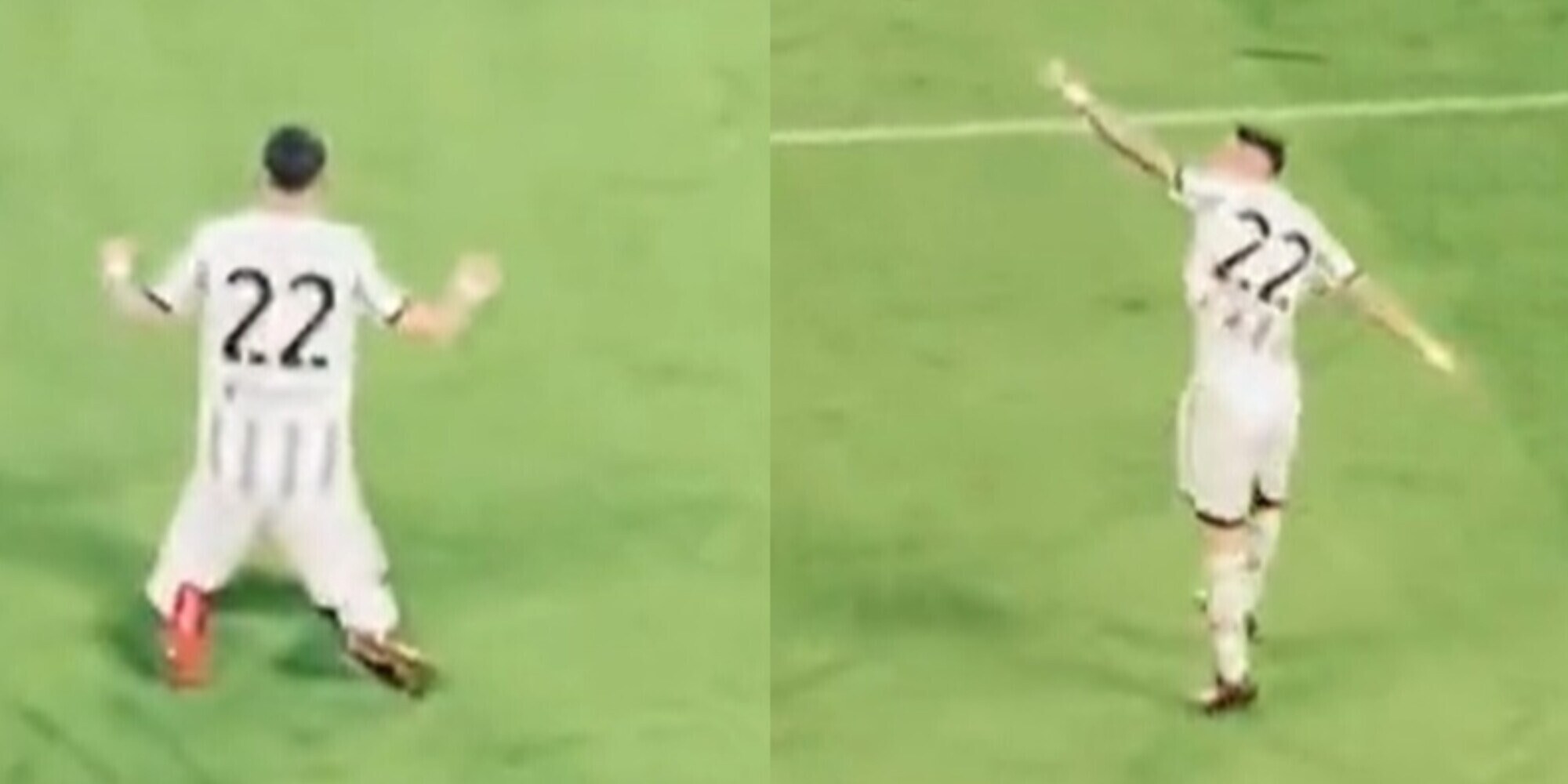 Juve-Toro, Di Maria e l'esultanza per l'assist nel derby VIDEO