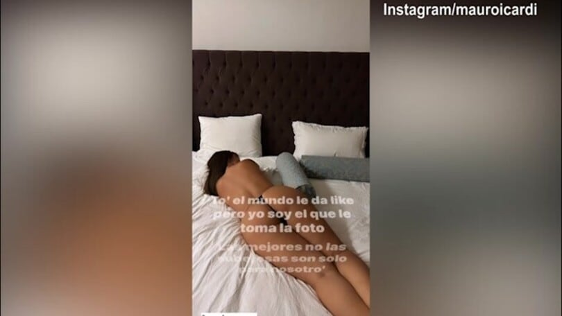 Mauro Icardi, messaggio per Wanda con una sua foto hot