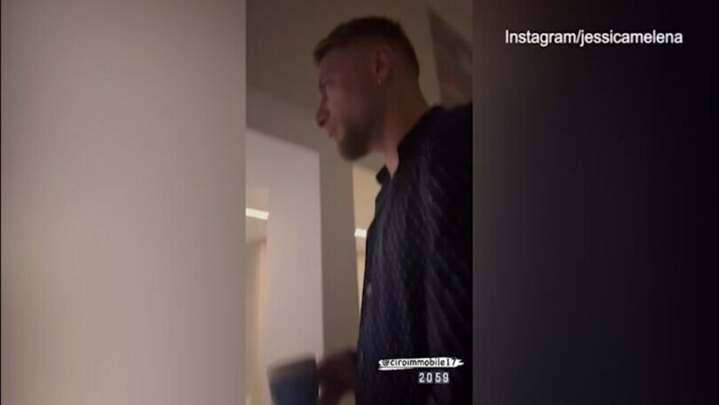 "Tutti a letto!": per Ciro Immobile e Jessica è ora della tisana