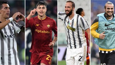 Roma-Juve, una storia Argentina: Di Maria l'ultimo, Dybala l'ex, Higuain, Osvaldo...