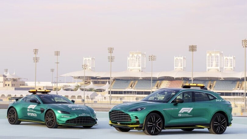 Il suv Aston Martin DBX707 sarà Medical Car del Mondiale F1