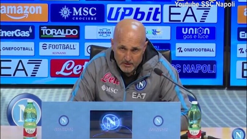 Spalletti ammonisce: "Non dobbiamo togliere la mani dal volante"