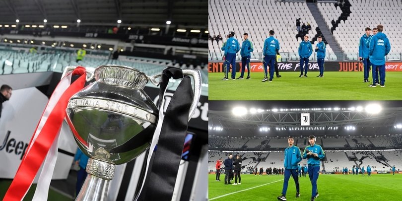 Juve Next Gen, dall'arrivo allo Stadium al riscaldamento: tutto pronto per la finale di Coppa Italia