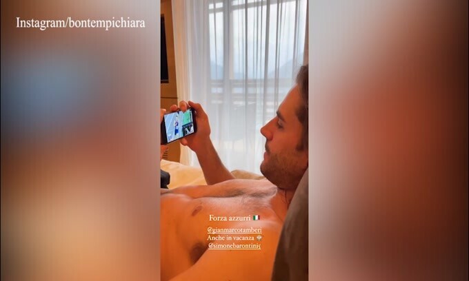 Tamberi fa impazzire Chiara...anche in vacanza