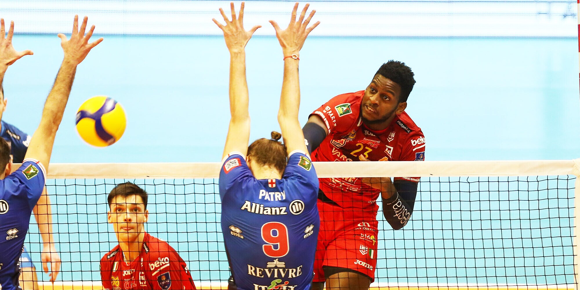 Civitanova-Milano: nessun rinvio per i casi di covid