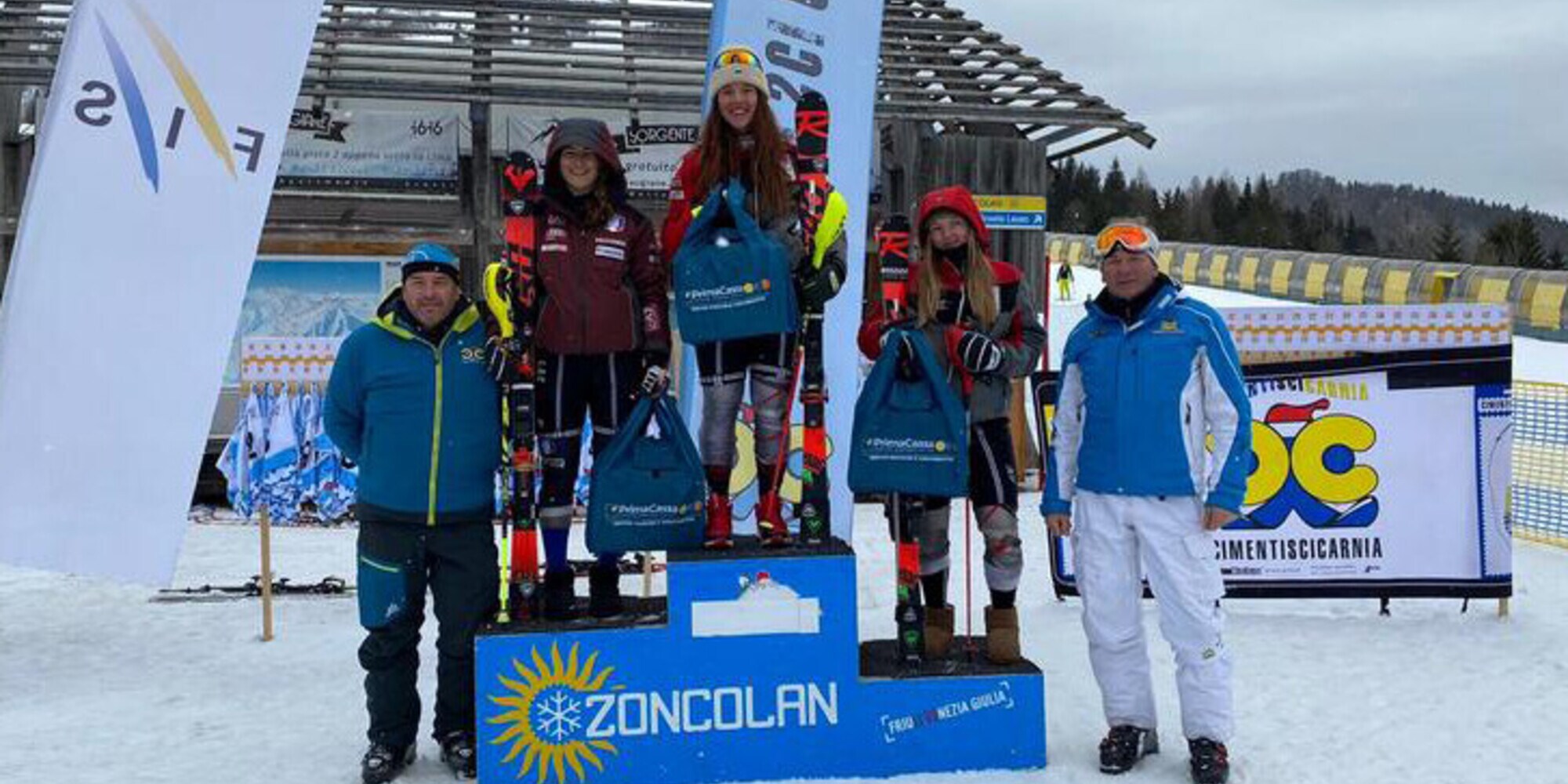 FISI-AOC: i risultati FIS di Ravascletto, Passo San Pellegrino, Sestriere e dei Ragazzi a Bielmonte