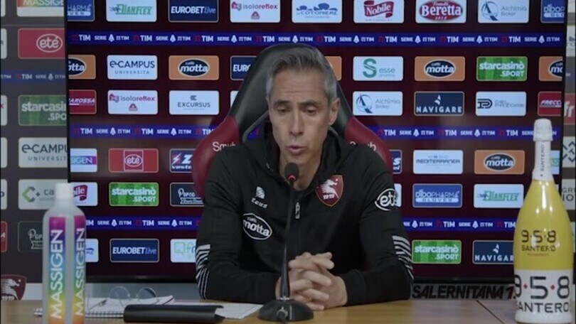 Paulo Sousa: "Voglio una squadra coraggiosa e determinata"