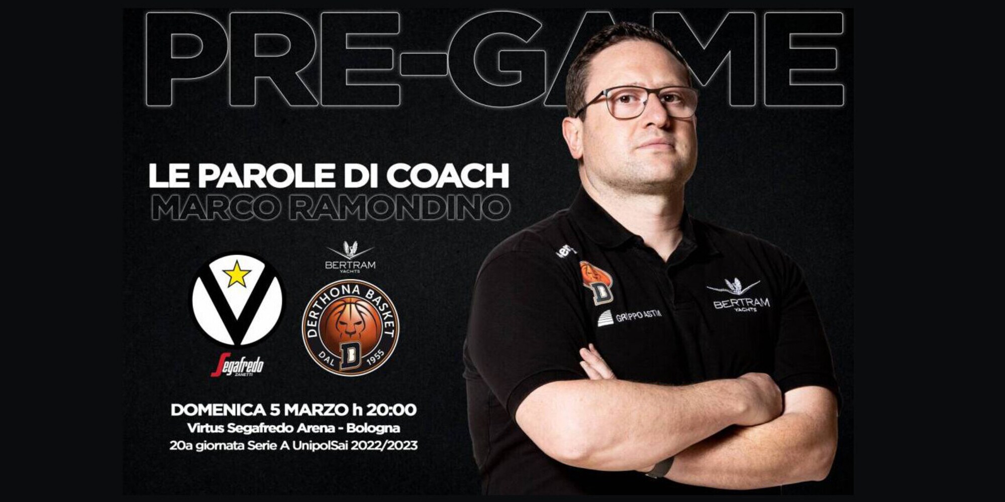 Verso Virtus Segafredo Bologna-Bertram Derthona