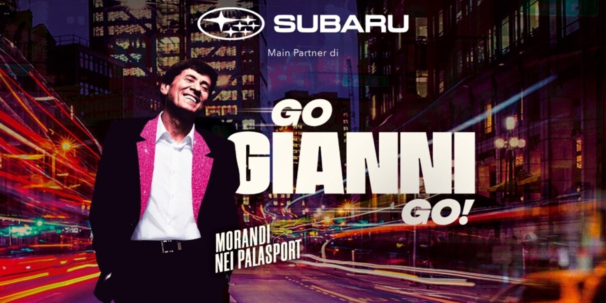 Subaru e la musica italiana insieme per il tour GO GIANNI GO!