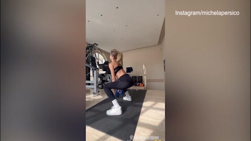 Lady Rugani non molla mai: l'allenamento è duro!