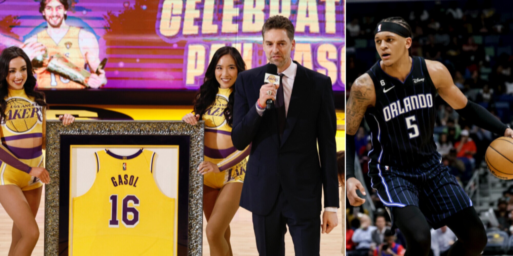 Nba, Lakers ok nella notte dedicata a Pau Gasol. Banchero e Fontecchio ko