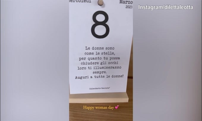 Festa della donna, Diletta Leotta lancia un messaggio