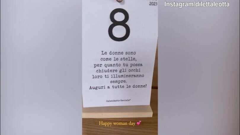 Festa della donna, Diletta Leotta lancia un messaggio