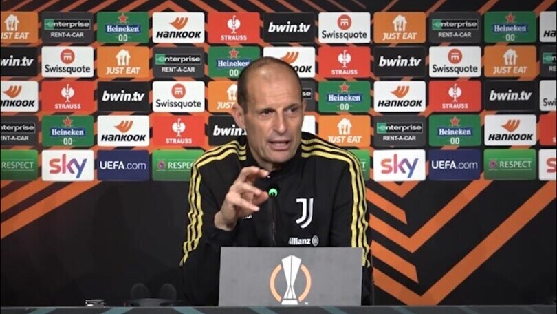 Allegri: "Un regalo per le donne in sala, voi altri non inventate compleanni"