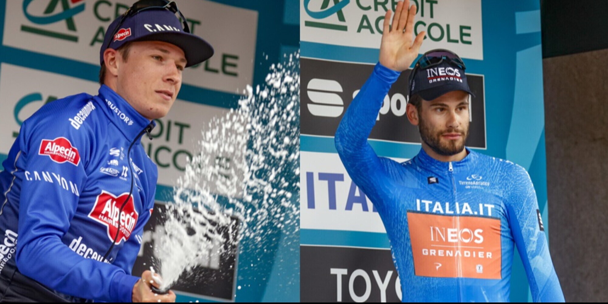 Ciclismo, Philipsen vince la 3ª tappa della Tirreno-Adriatico. Ganna resta leader