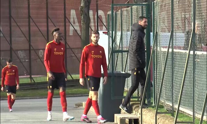 Roma-Real Sociedad, a Trigoria rifinitura per i giallorossi