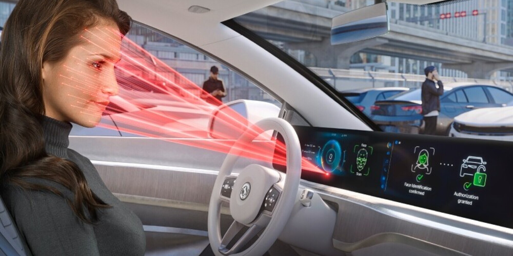 Driver Identification Display: l'antifurto auto con riconoscimento facciale