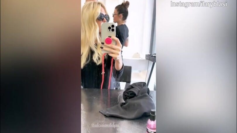 Ilary Blasi mostra il suo nuovo look!