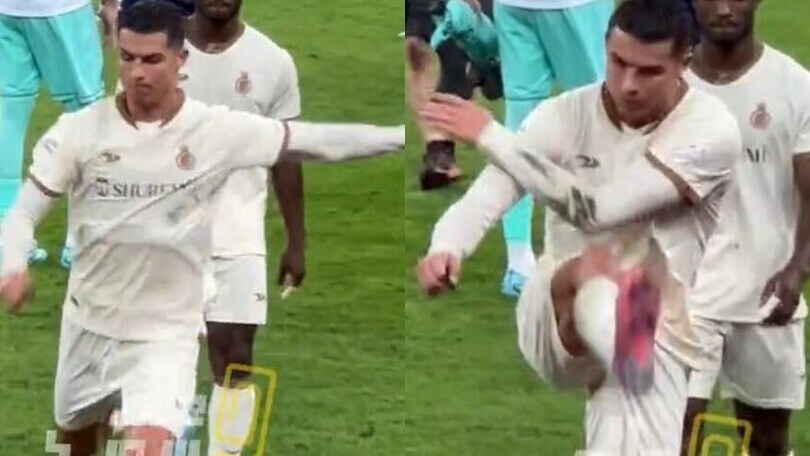 Il gesto di Ronaldo dopo il ko dell'Al Nassr