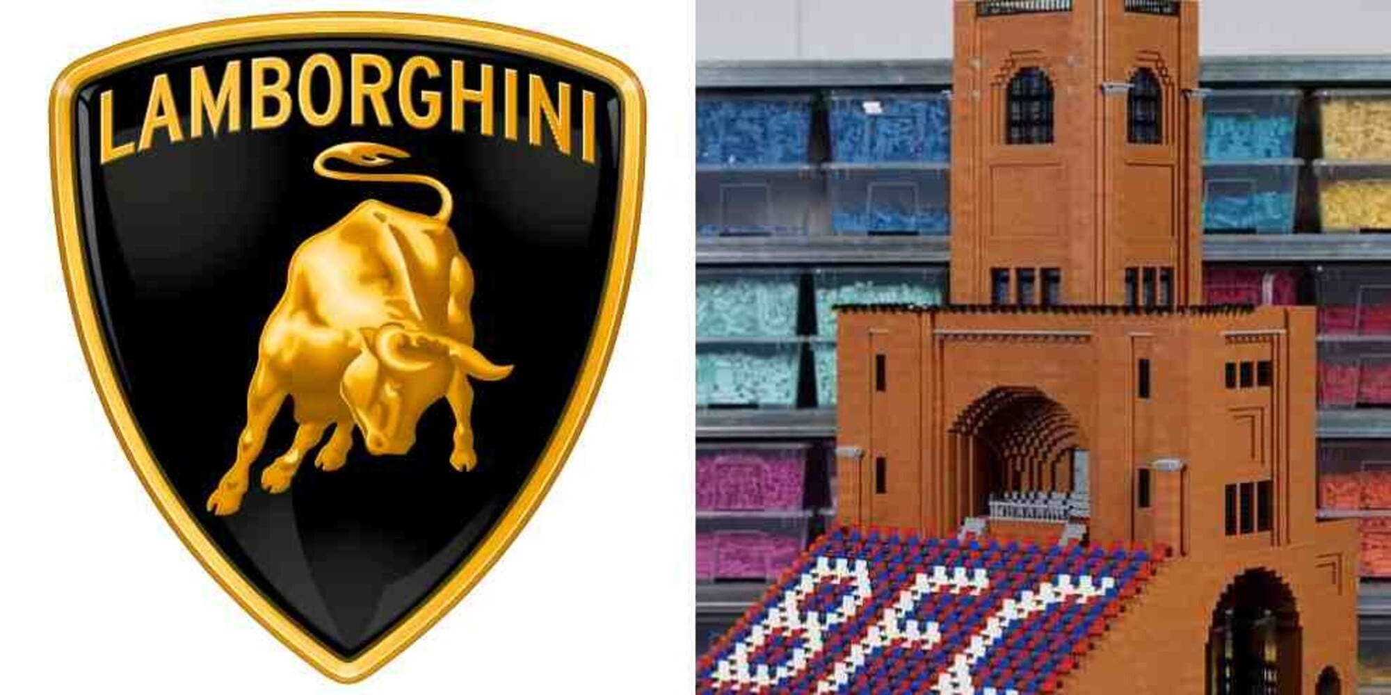 Il Dall'Ara si fa in con 20mila mattoncini con Lamborghini e Lego
