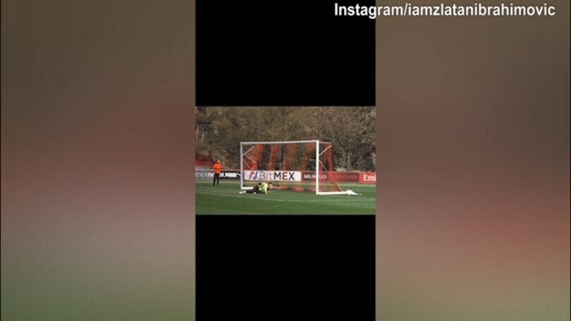 Il re delle punizioni è Ibra, lo svedese punge Florenzi: "Ora va bene?"