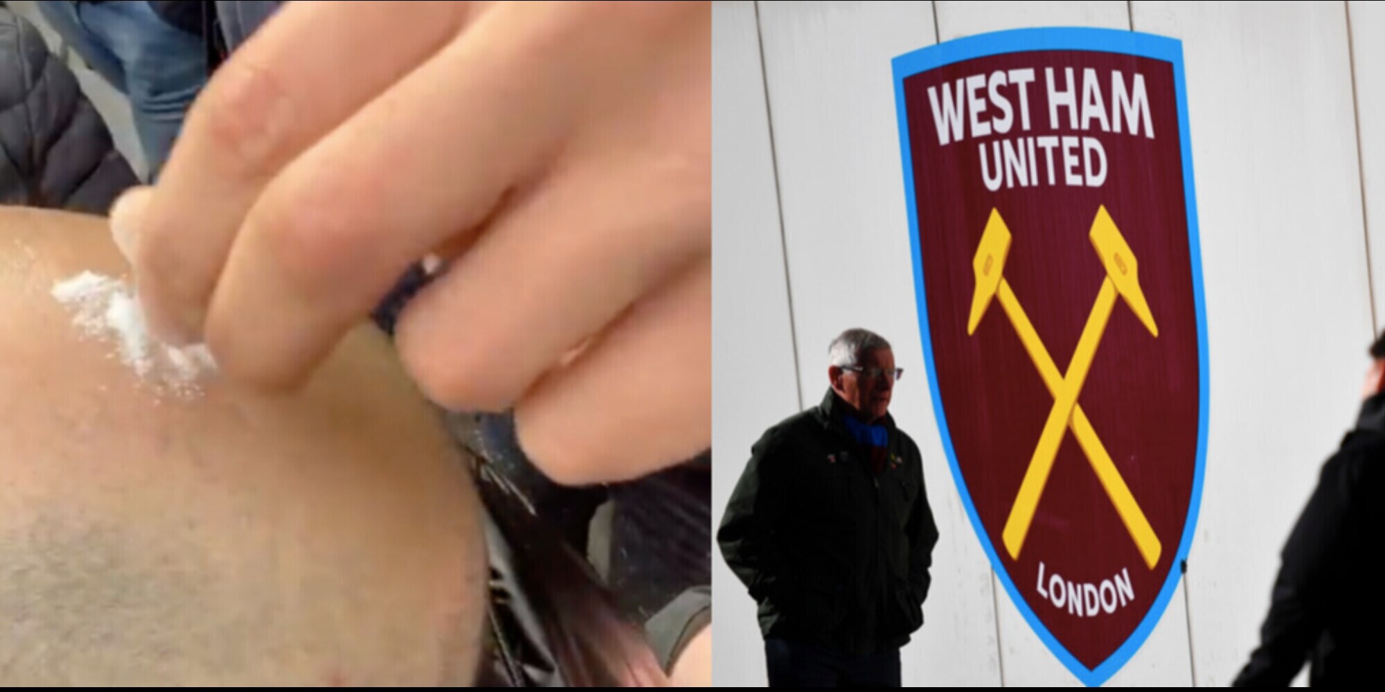 West Ham, sniffa in testa al tifoso nello stadio: l'incredibile VIDEO
