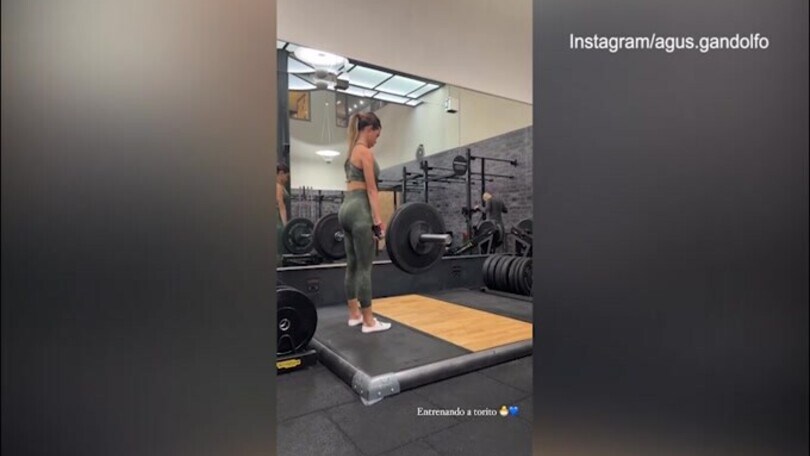 Agustina come Lautaro, nemmeno la gravidanza ferma l'allenamento