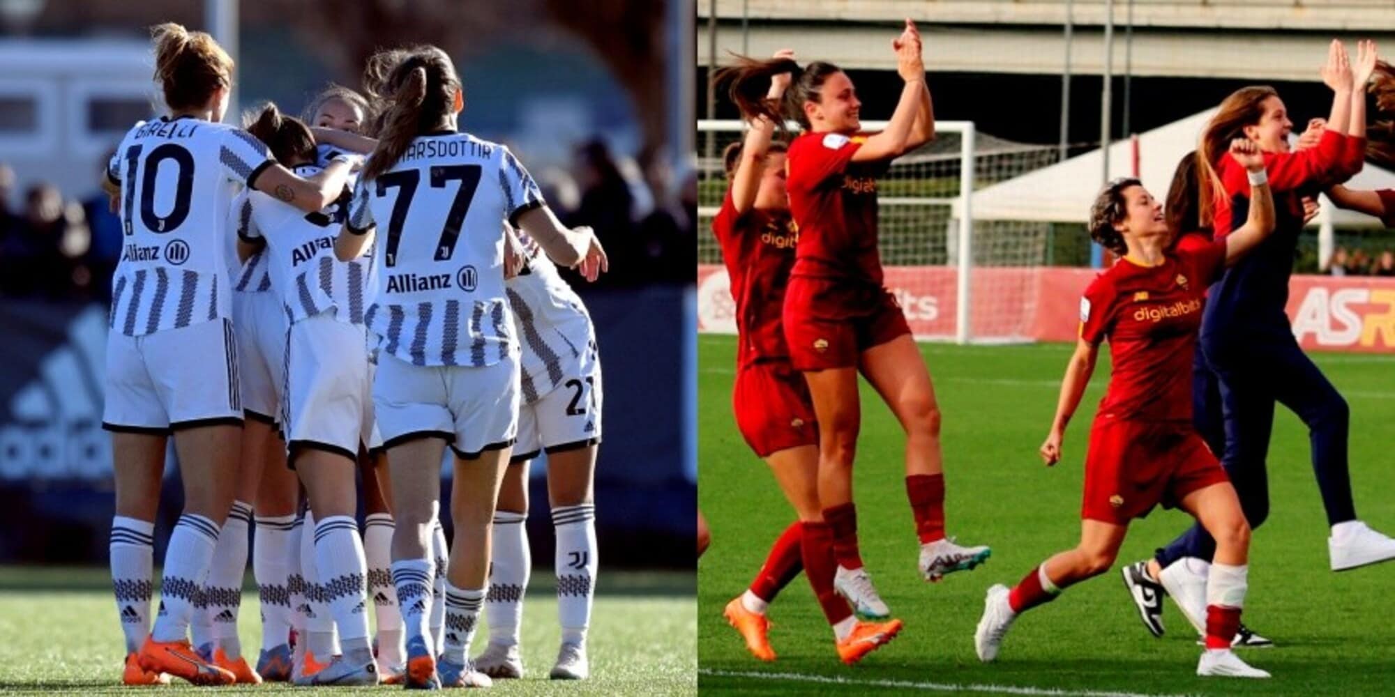 Juve Women-Roma, Serie A e Coppa Italia: una sfida 'fino alla fin...ale'