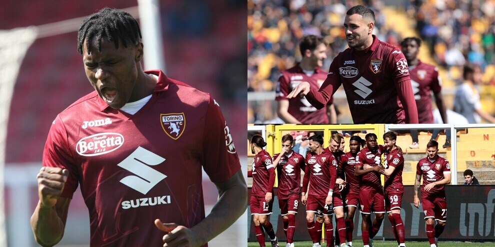 Singo-Sanabria, il Torino sbanca Lecce: Juric a -5 dall'Atalanta