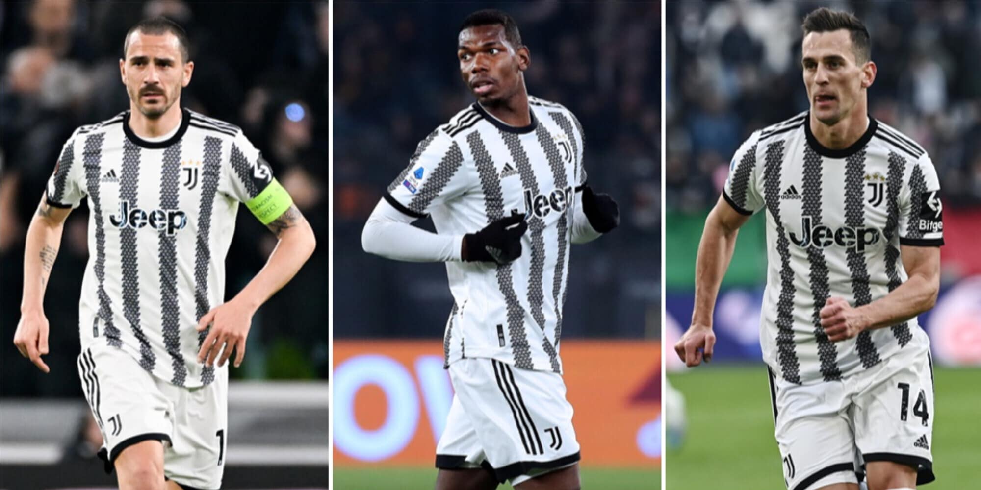 Juventus: Bonucci, Pogba e Milik al J Medical per accertamenti