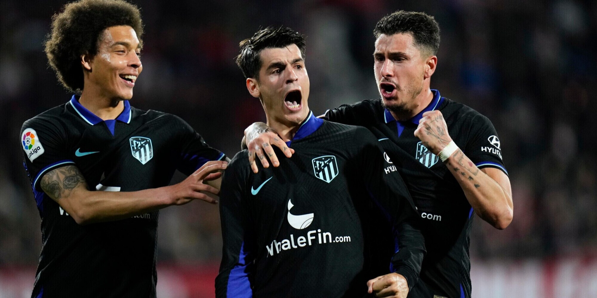 Liga, Morata decisivo nel finale: l'Atletico vince in casa del Girona