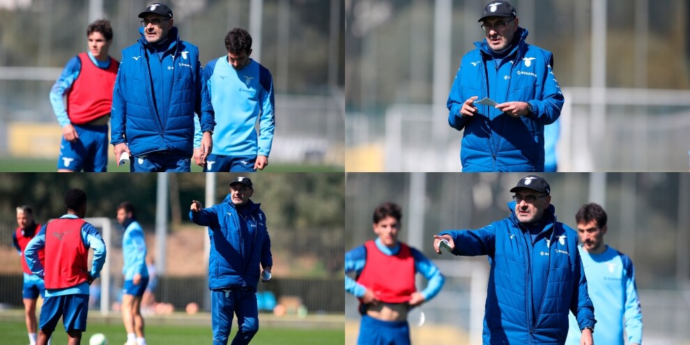 Lazio, le indicazioni di Sarri: direzione Conference League