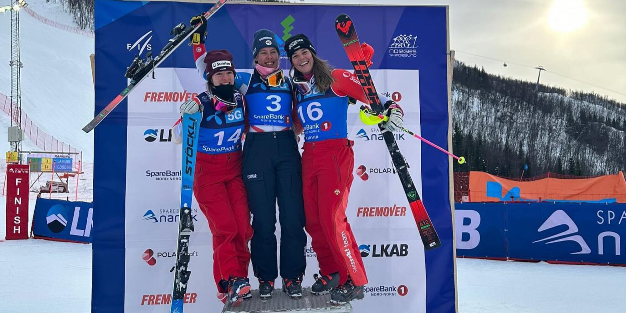 FISI-AOC: i risultati negli slalom di Narvik, Bielmonte e Kronplatz