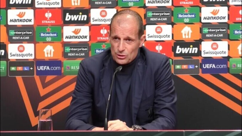 Allegri: "Chiesa e Di Maria difficilmente dal 1'. Vlahovic sta meglio"