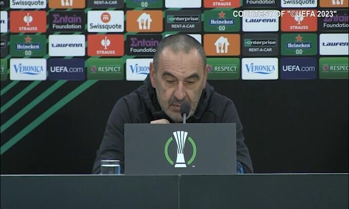 Sarri: "Rischiamo? Siamo peggio delle altre italiane"