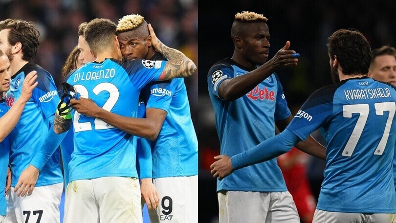 Il Napoli travolge l'Eintracht: Osimhen dà spettacolo con una doppietta