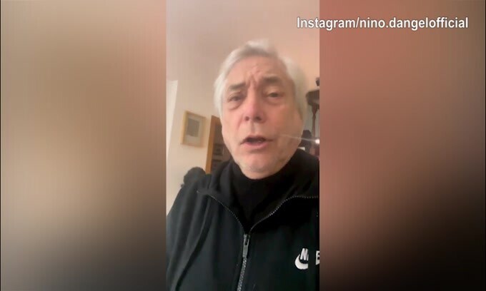 Nino d'Angelo show per il Napoli: "Tre purpetten"