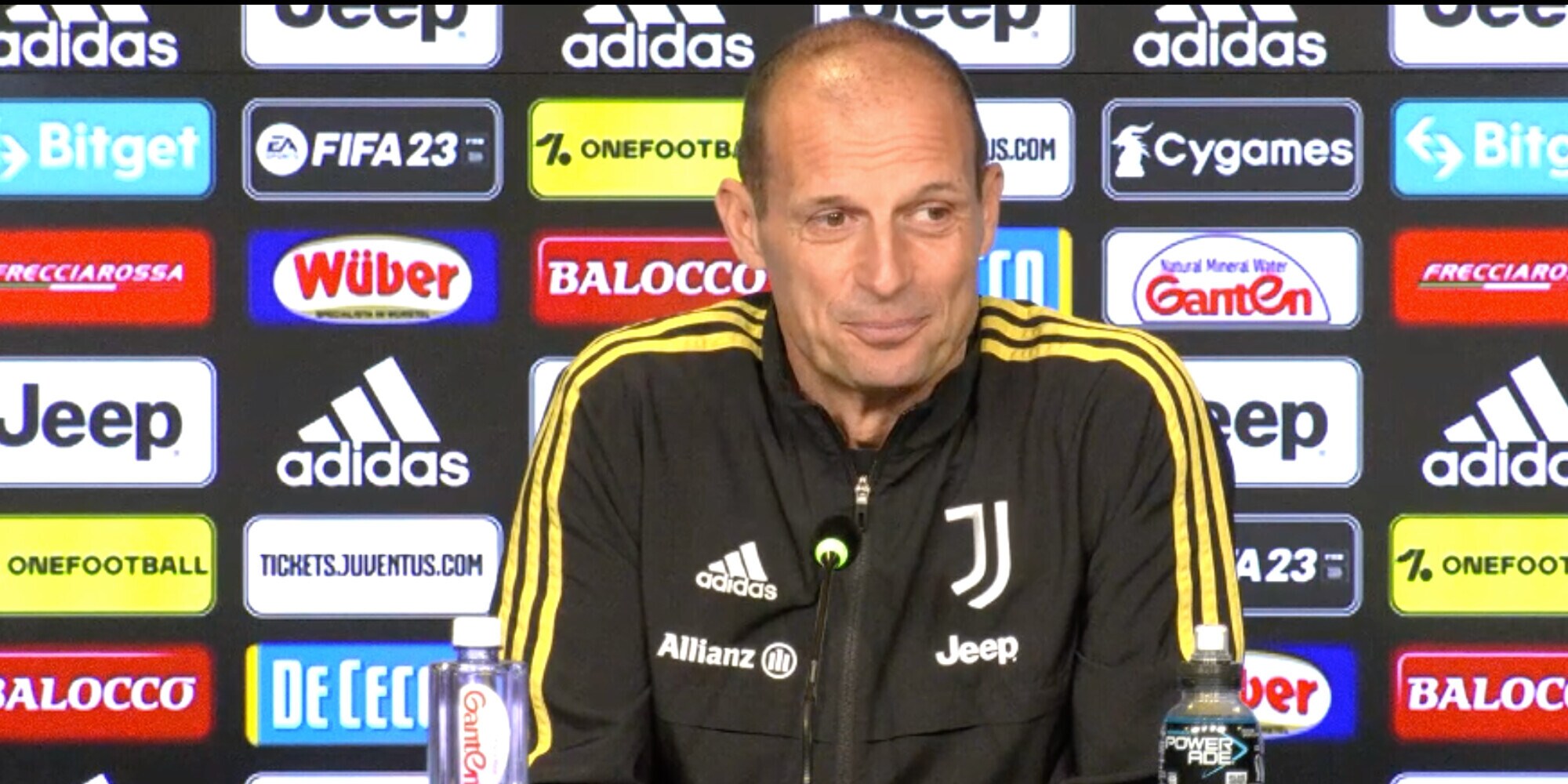 Allegri, conferenza Inter-Juve: Gatti, Di Maria, Pogba, infortuni